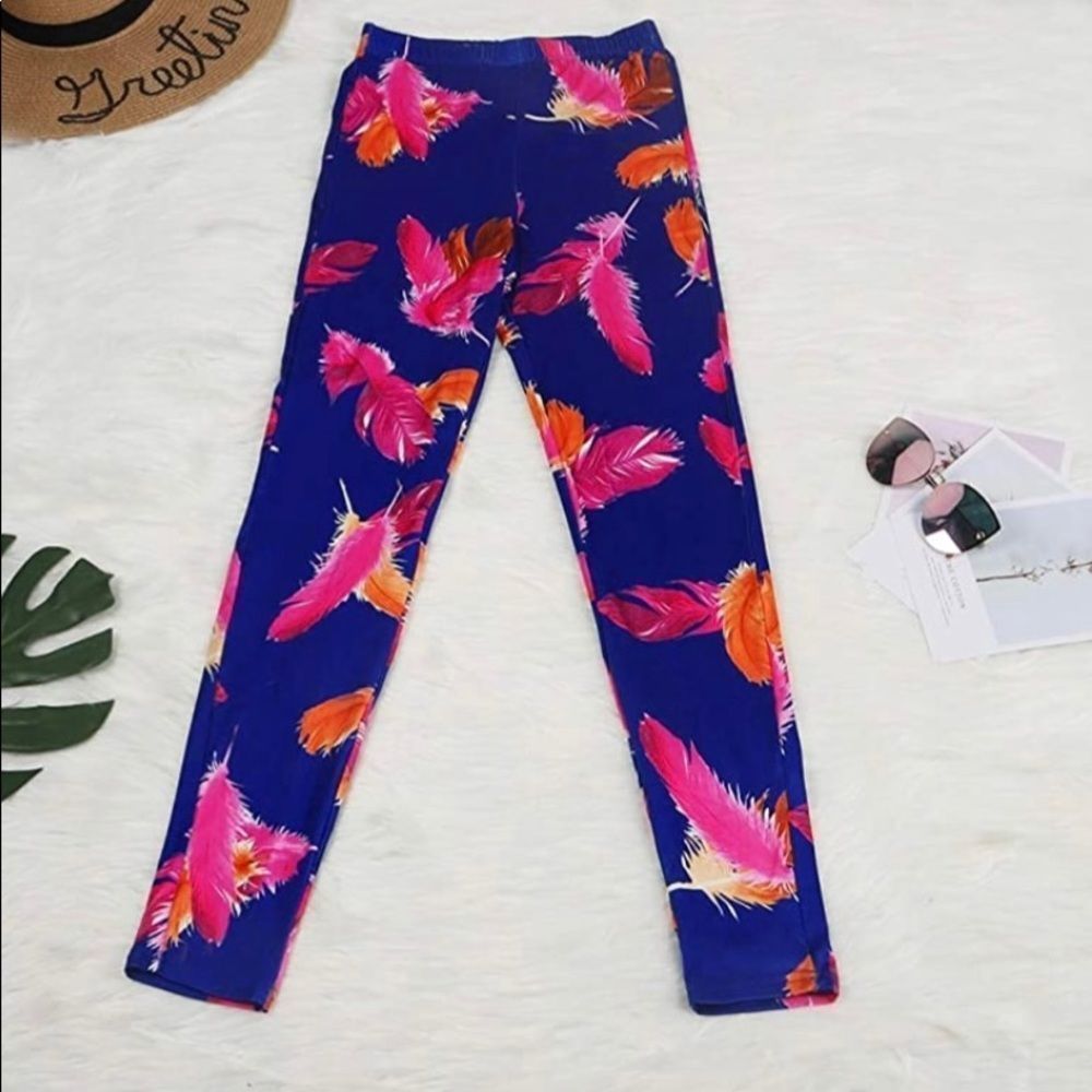 Pink - Y&P printed Long Cardigans 2 Piece Outfits,Long Sleeve Coat and Trousers… - Picture 5 of 5